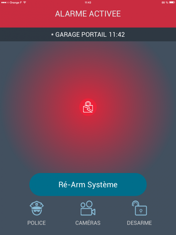 alarme avec gestion à distance